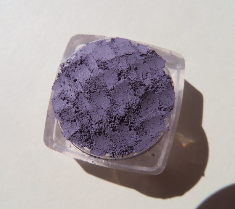 MULBERRY Mica-Free Matte Dark Plum Mineral Eyeshadow, Loose Pigments, Cruelty-Free, Vegan Mineral Eye Shadow image 3