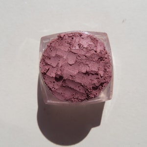 CRAZY Mica-Free Pinky Brown Matte Loose Pigment Mineral Eyeshadow, Vegan, Cruelty Free Mineral Eye Shadow image 7