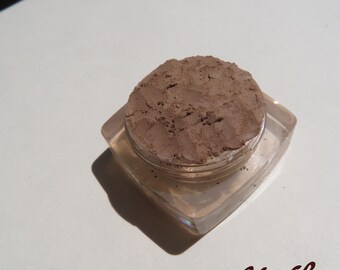 HEATHER - Medium Matte Brown Mineral Eyeshadow, Loose Minerals Pigments, Eco-Friendly, Vegan Mineral Makeup Eye Shadow