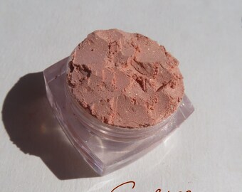 SUNRISE - Pale Orange with Golden Shimmer Vegan Mineral Eyeshadow, Eco Friendly, Loose Pigments Cruelty-Free Mineral Eye Shadow