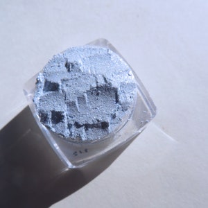 FROZEN Pale Sky Blue Sparkly Shimmer Mineral Eye Shadow, Loose Pigments, Cruelty-free, Vegan Mineral Eyeshadow image 3