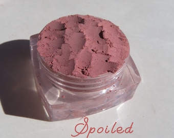 SPOILED - Blush Brown Shimmer Mineral Eyeshadow, Cruelty-Free Loose Pigments Vegan Mineral Eye Shadow