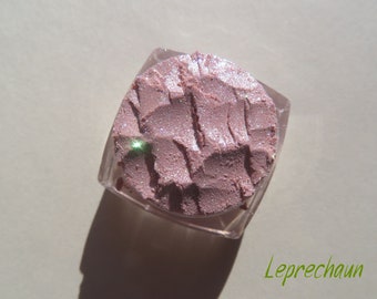 LEPRECHAUN - Nude Pink Semi-Sheer Sparkly Super Shimmer Mineral Eyeshadow, Loose Pigments, Vegan Mineral Eye Shadow