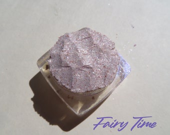 Sparkly Pale Pink Fine Eye Glitter Shimmer Mineral Eyeshadow Loose Pigments Vegan Handcrafted Eye Makeup Glitter Highlighter FAIRY TIME