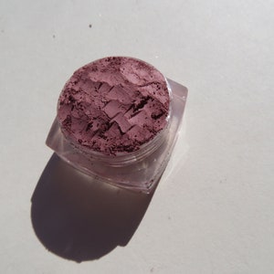 CRAZY Mica-Free Pinky Brown Matte Loose Pigment Mineral Eyeshadow, Vegan, Cruelty Free Mineral Eye Shadow image 5