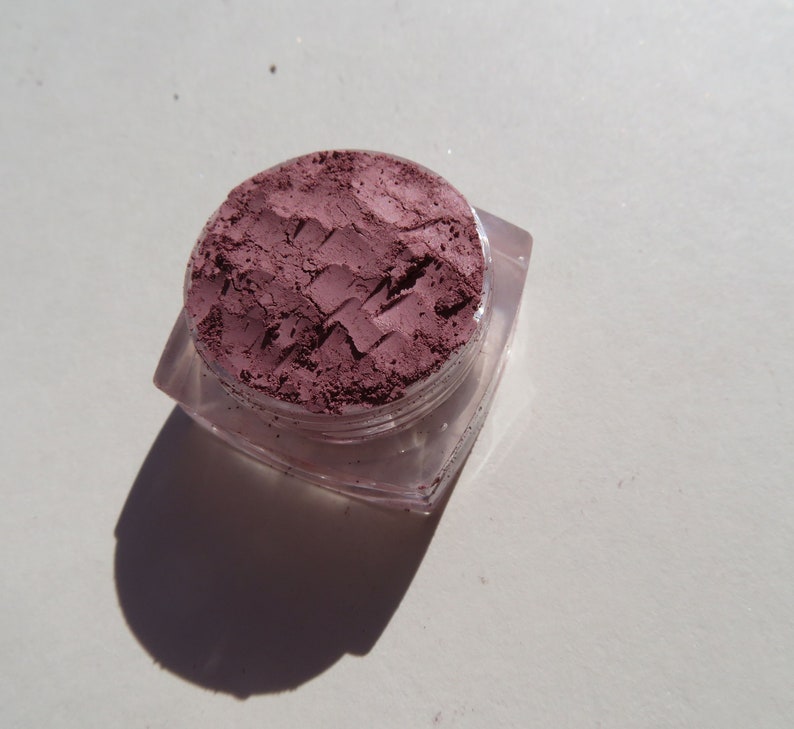 CRAZY Mica-Free Pinky Brown Matte Loose Pigment Mineral Eyeshadow, Vegan, Cruelty Free Mineral Eye Shadow image 5