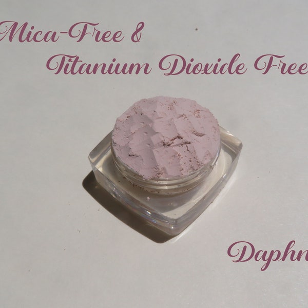 DAPHNE - Matte Pale Brown Mica-Free & Titanium Dioxide Free Vegan Mineral Eyeshadow Eco-Friendly Loose Pigments Mineral Eye Shadow