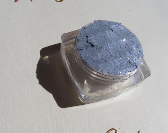 GALACTIC - Mica-Free Blue Gray Sparkly Shimmer Mineral Eyeshadow, Cruelty-Free Loose Pigments, Vegan Mineral Eye Shadow