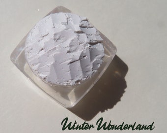 Winter Wonderland - White Shimmer Highlighter: Vegan Mineral Eyeshadow