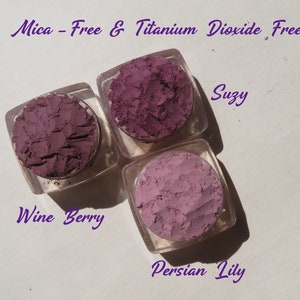 Choose any 10 Vegan Mineral Eyeshadows, Cruelty-Free, Vegan Eye Shadow Mineral Makeup, Beauty Makeup Gifts, Weddings, Parties, Your Choice image 9