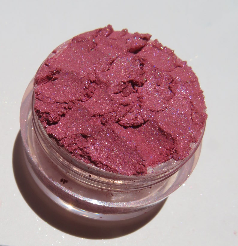NOT SORRY Vegan Red Mineral Eyeshadow Carmine Free Loose Etsy