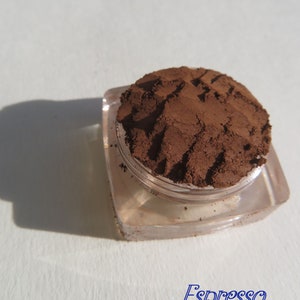 Espresso Brown Mineral Eyeshadow: Vegan Loose Pigment Eyeliner