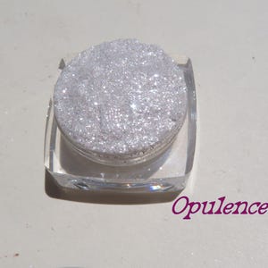 Opulence White Eye Glitter : Vegan Shimmer, ombre minérale sans talc