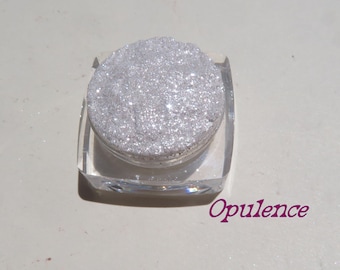 Opulence White Eye Glitter : Vegan Shimmer, ombre minérale sans talc