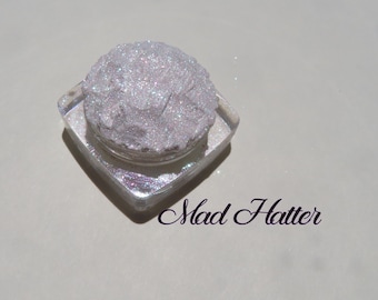 Mad Hatter - Vegan Loose Glitter Mineral Eyeshadow: Sparkly Green-Blue Glitter Shimmer