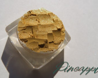 PINEAPPLE - Dark Yellow Gold Shimmer Loose Pigment Mineral Eyeshadow | Cruelty Free Vegan Eye Shadow