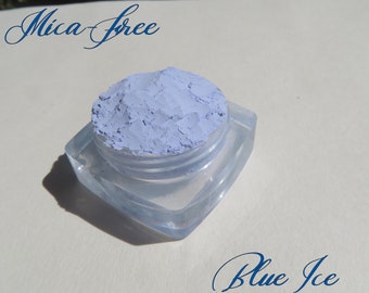 BLUE ICE - Matte Mica-Free Powder Blue Mineral Eyeshadow | Loose Pigments | Cruelty-free | Vegan Mineral Eye Shadow