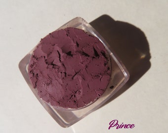 PRINCE - Dark Mauve Matte Vegan Mineral Eyeshadow, Eco-Friendly Loose Pigments, Cruelty-Free, Pure Mineral Eye Shadow