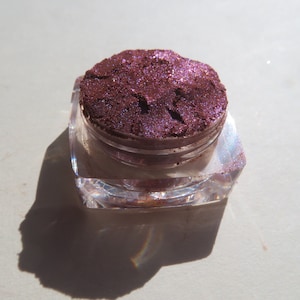 SHOCKWAVE - Braun Rot Schimmer Lose Pigmente Mineral Lidschatten, Vegan, Karmin-frei, Keine Kosmetikfarben, Tierversuche-freier Mineral Lidschatten