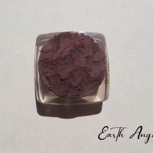 Earth Angel: Matte Muted Purple Mineral Eyeshadow, Vegan