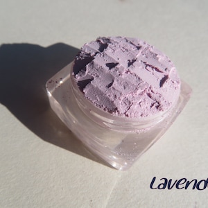 Lavender Mineral Eyeshadow: Pale Purple Vegan Highlighter