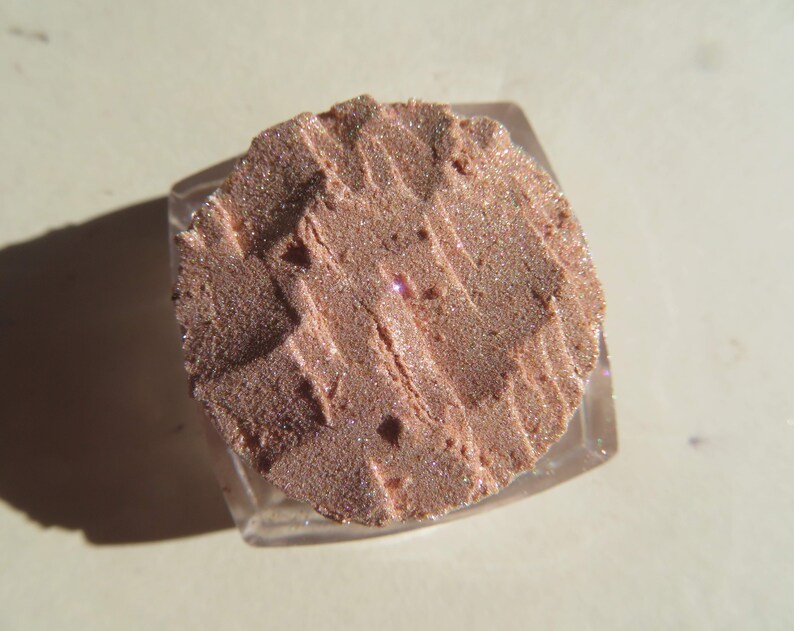 PANDORA Nude Semi-Sheer Sparkly Shimmer Vegan Mineral Eyeshadow, Loose Pigments, Heavy Shimmer Mineral Eye Shadow image 6