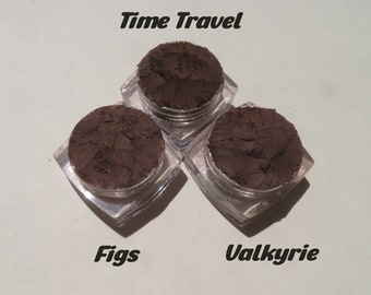 Matte Brown Mineral Eyeshadow Set: Veganes Cruelty-Free Makeup