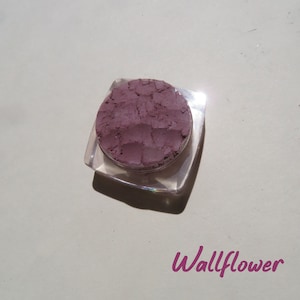 WALLFLOWER Dark Matte Muted Purple Mineral Eye Shadow, Vegan, Carmine Free Cruelty-Free, Loose Pigments, Mineral Eyeshadow image 1