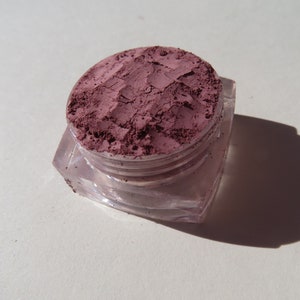 CRAZY Mica-Free Pinky Brown Matte Loose Pigment Mineral Eyeshadow, Vegan, Cruelty Free Mineral Eye Shadow image 2