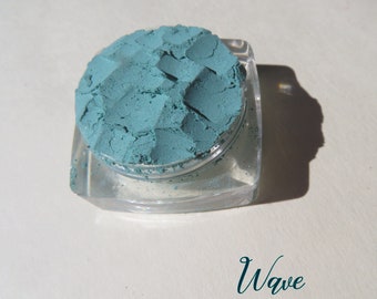 WAVE - Sea Blue Green Vegan Mineral Eyeshadow  | Loose Pigments | Cruelty Free | Mineral Eye Shadow
