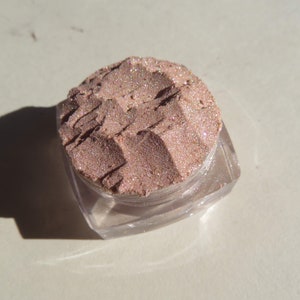 PANDORA Nude Semi-Sheer Sparkly Shimmer Vegan Mineral Eyeshadow, Loose Pigments, Heavy Shimmer Mineral Eye Shadow image 5
