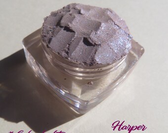 HARPER - Super Pale Brown Shimmer Mineral Eye Shadow, Vegan Loose Pigments, Cruelty Free, Mineral Eyeshadow