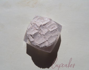 Fard à paupières Cupcakes : rose transparent scintillant, enlumineur végétalien scintillant