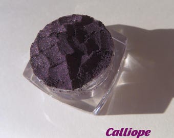 Calliope: Deep Purple Shimmer Mineral Eyeshadow, Vegan & Cruelty-Free