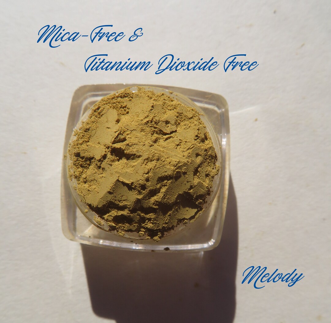 MELODY Matte Mustard Yellow Micafree & Titanium Dioxide Free Mineral