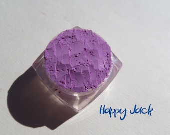 HAPPY JACK - Plum Matte Purple Loose Pigments Vegan Mineral Eyeshadow, Cruelty-Free, Eco-Friendly Mineral Makeup Eye Shadow