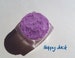 HAPPY JACK -Pastel Matte Purple Loose Pigments Vegan Mineral Eyeshadow  | Cruelty-Free | Mineral Makeup Eye Shadow 