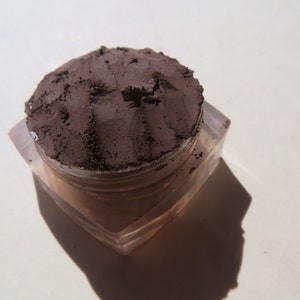 Mahogany Mineral Eyeshadow: Matte Dark Brown Red Eyeliner, Vegan