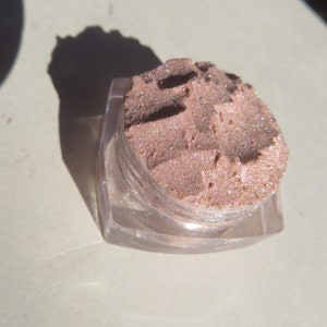 PANDORA Nude Semi-Sheer Sparkly Shimmer Vegan Mineral Eyeshadow, Loose Pigments, Heavy Shimmer Mineral Eye Shadow image 7