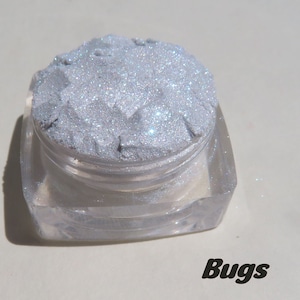 Bugs: Pale Sky Blue Shimmer Mineral Eyeshadow - Vegan, Cruelty-Free