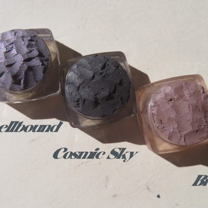 Dark Mineral Eyeshadow Vegan Gift Set: Shimmer Pigments