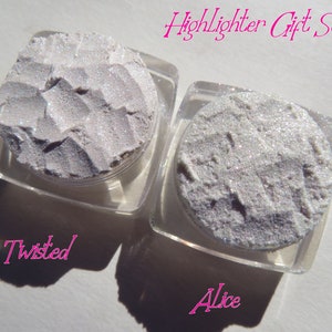 Shimmer Eyeshadow Gift Set: Alice & Twisted Vegan Mineral Pigments