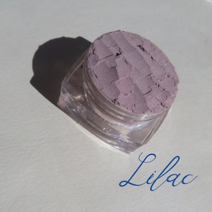LILAC - Pale Purple Shimmer Vegan Mineral Eye Shadow, Loose Pigments, Cruelty-Free, Mineral Eyeshadow