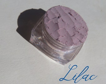 LILAC - Pale Purple Shimmer Vegan Mineral Eyeshadow, Loose Pigments, Cruelty-Free, Mineral Eye Shadow