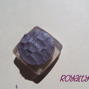 ROYALTY - Dark Purple Gray Shimmer Mineral Eye Shadow, Loose Pigments, Cruelty-Free Vegan Mineral Eyeshadow