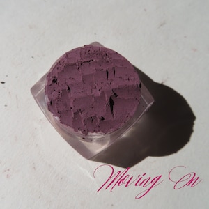 Matte Dark Plum Purple Mineral Eyeshadow: Vegan Lip Safe Pigment