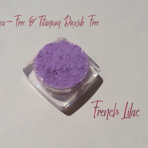 French Lilac Eyeshadow: Matte Light Purple, Mica & Titanium Dioxide Free