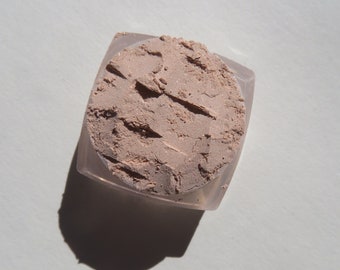 Sandcastles - Sombra de ojos mineral brillante: Beige marrón pálido, vegana