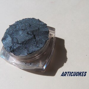 ARTICHOKES -  Dark Green Shimmer Mineral Eye Shadow, Vegan Loose Pigments, Eco-Friendly Mineral Eye Shadow
