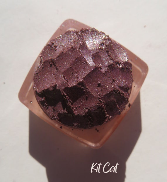 Kit Cat - Shimmer Red Brown Mineral Eyeshadow: Vegan Loose Pigment